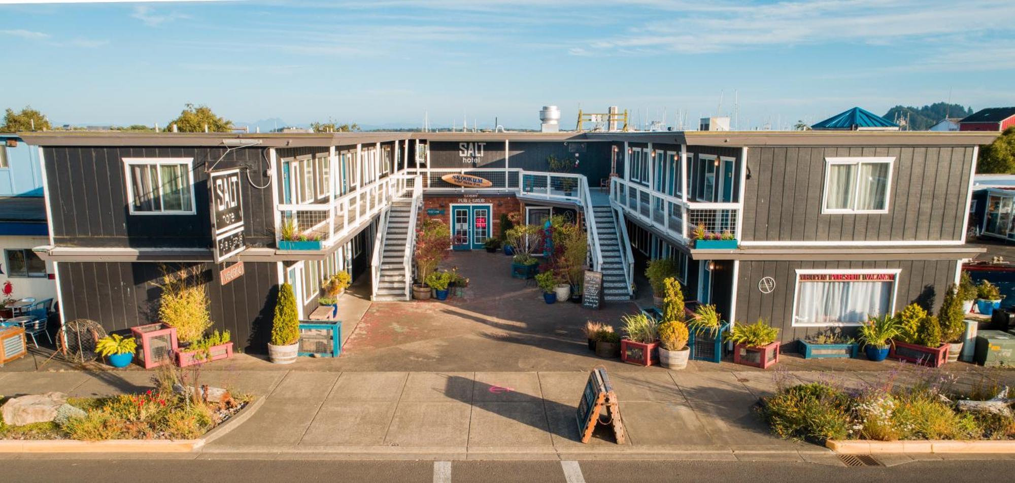 Salt Hotel & Pub Ilwaco ภายนอก รูปภาพ