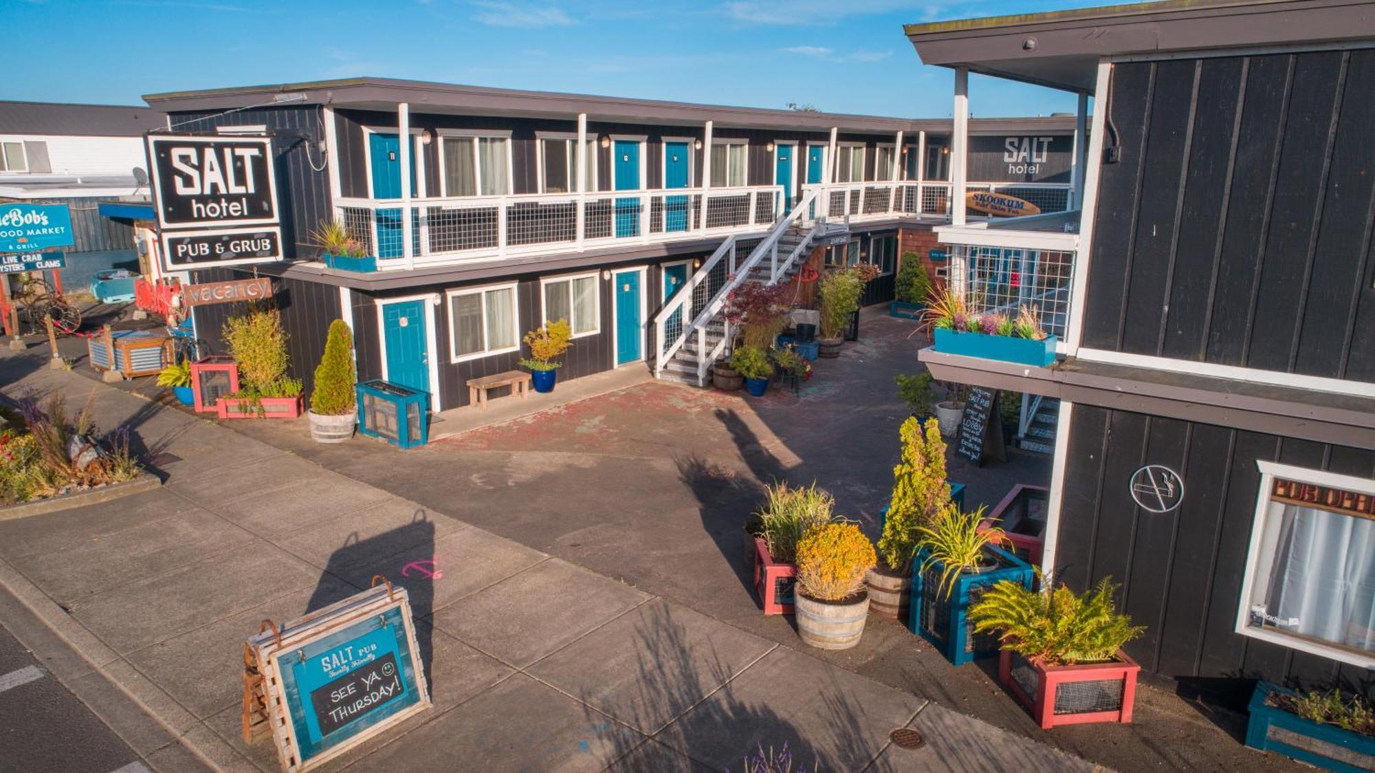 Salt Hotel & Pub Ilwaco ภายนอก รูปภาพ